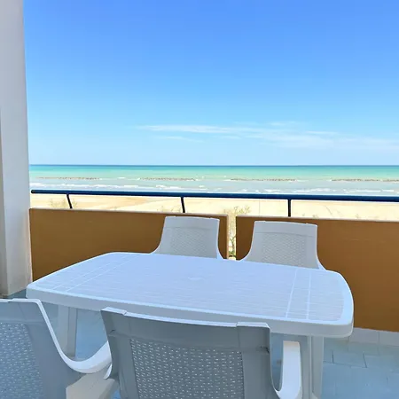Se258 - Senigallia, Luminoso Bilocale Fronte Mare Con Terrazza * 西尼加利亚